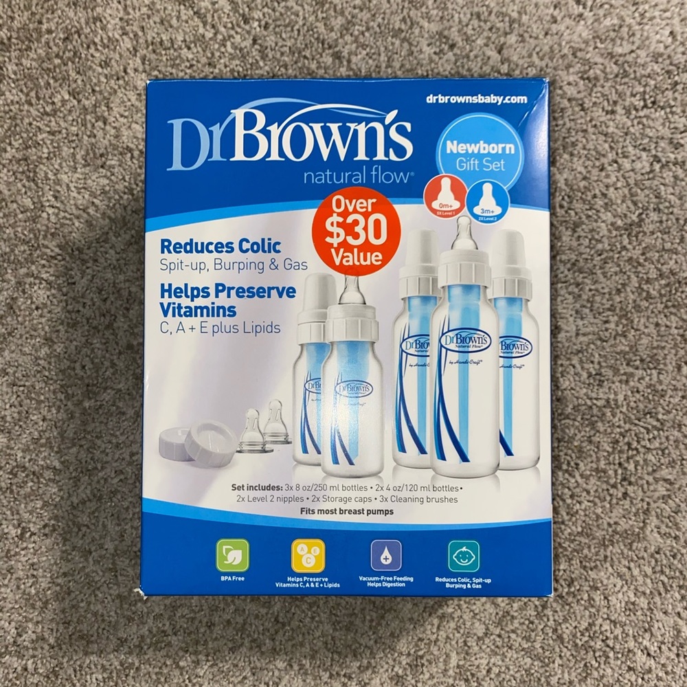 Dr. Brown’s Newborn Bottle Set!